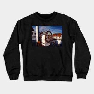 Ship steering wheel, Gorch Fock Crewneck Sweatshirt